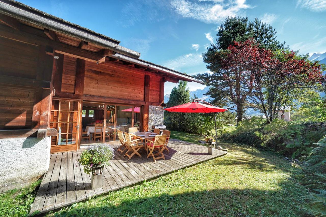 Thendia Montblanc Villa Les Houches Eksteriør billede